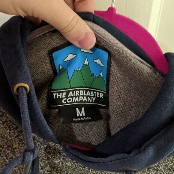 Men's M The airblaster company Pterodactyl Hoodie - Picture 5 of 8